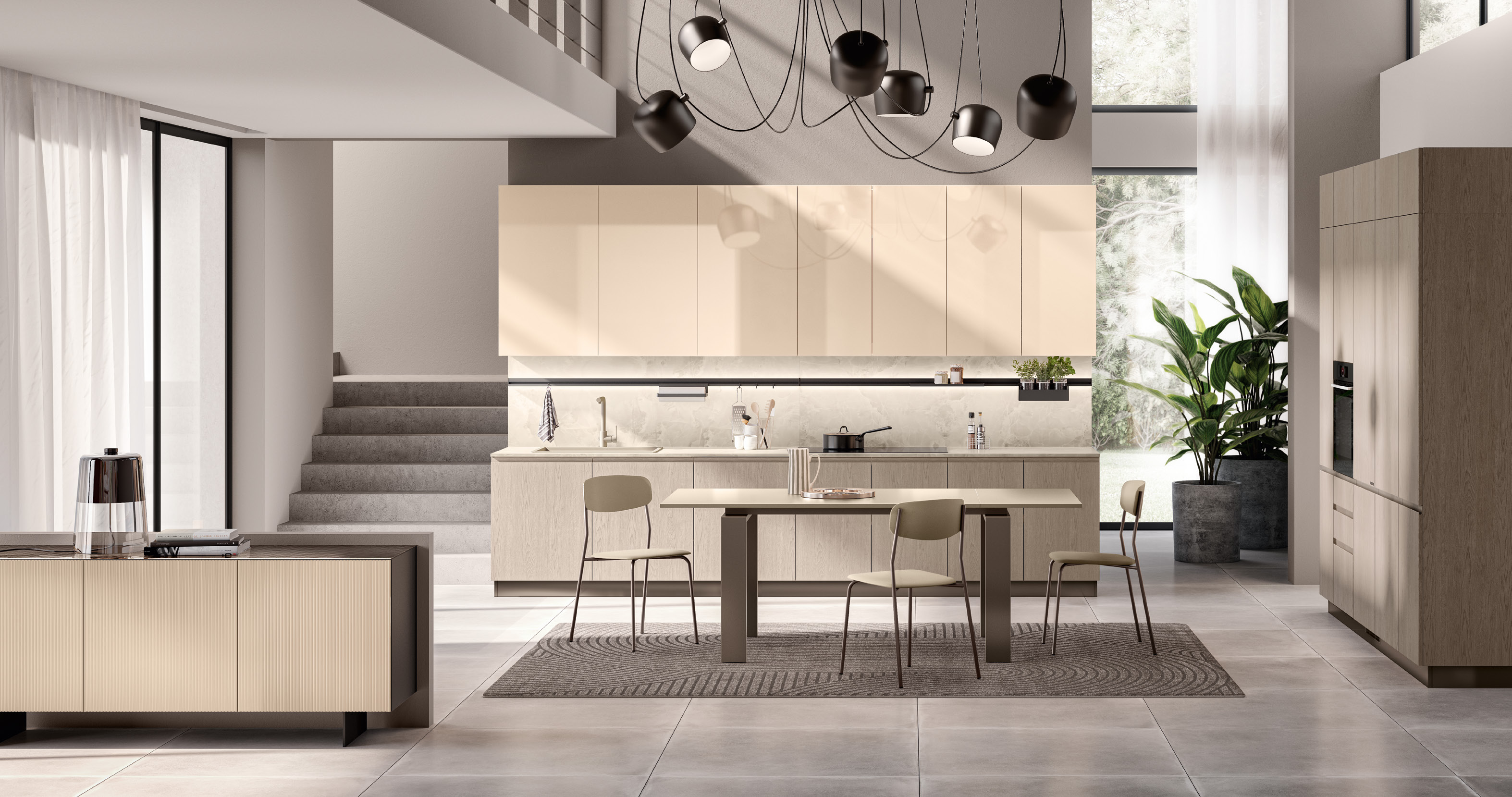 Кухня Motus Италия Scavolini