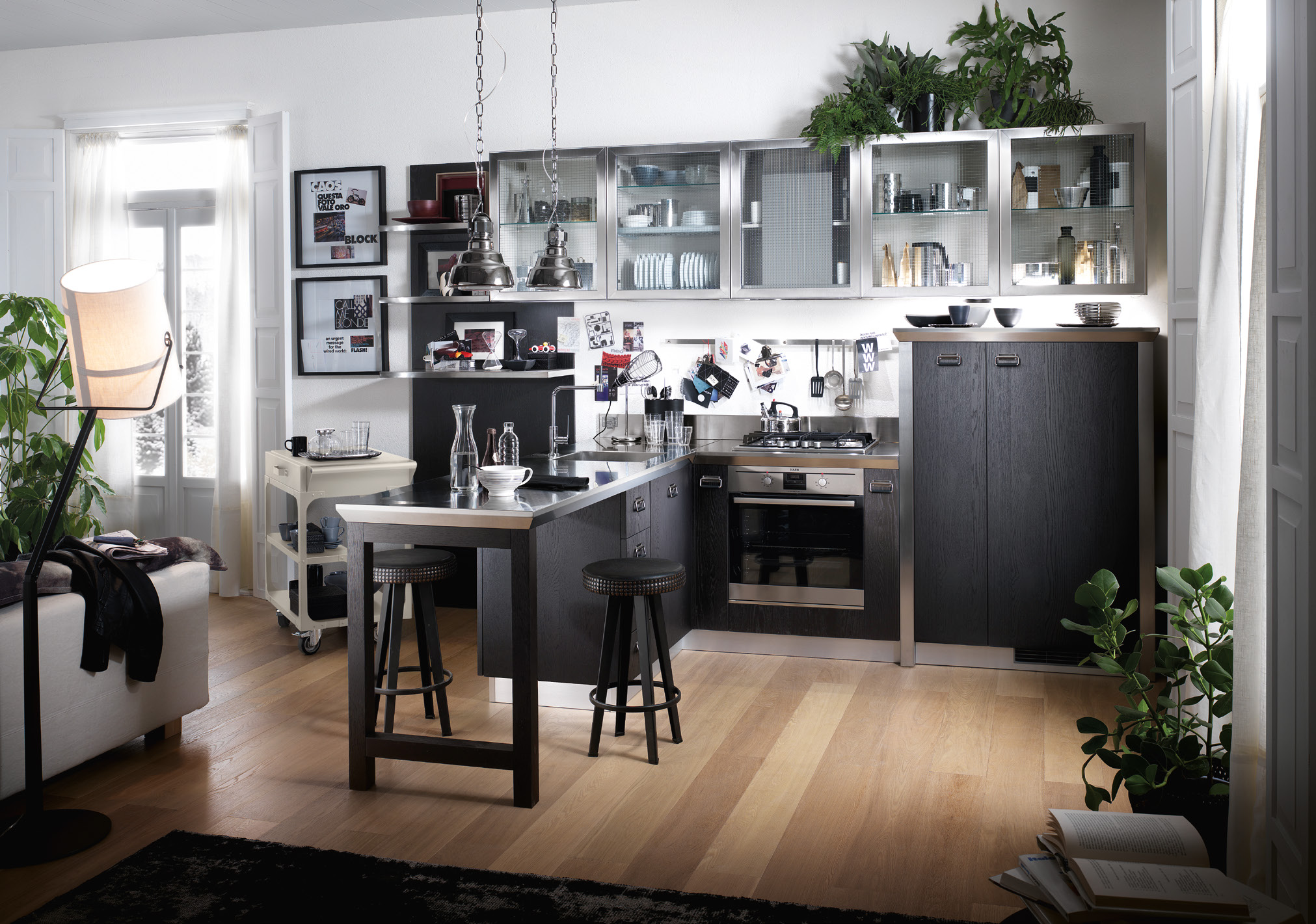 Кухня Diesel Social Kitchen от Scavolini