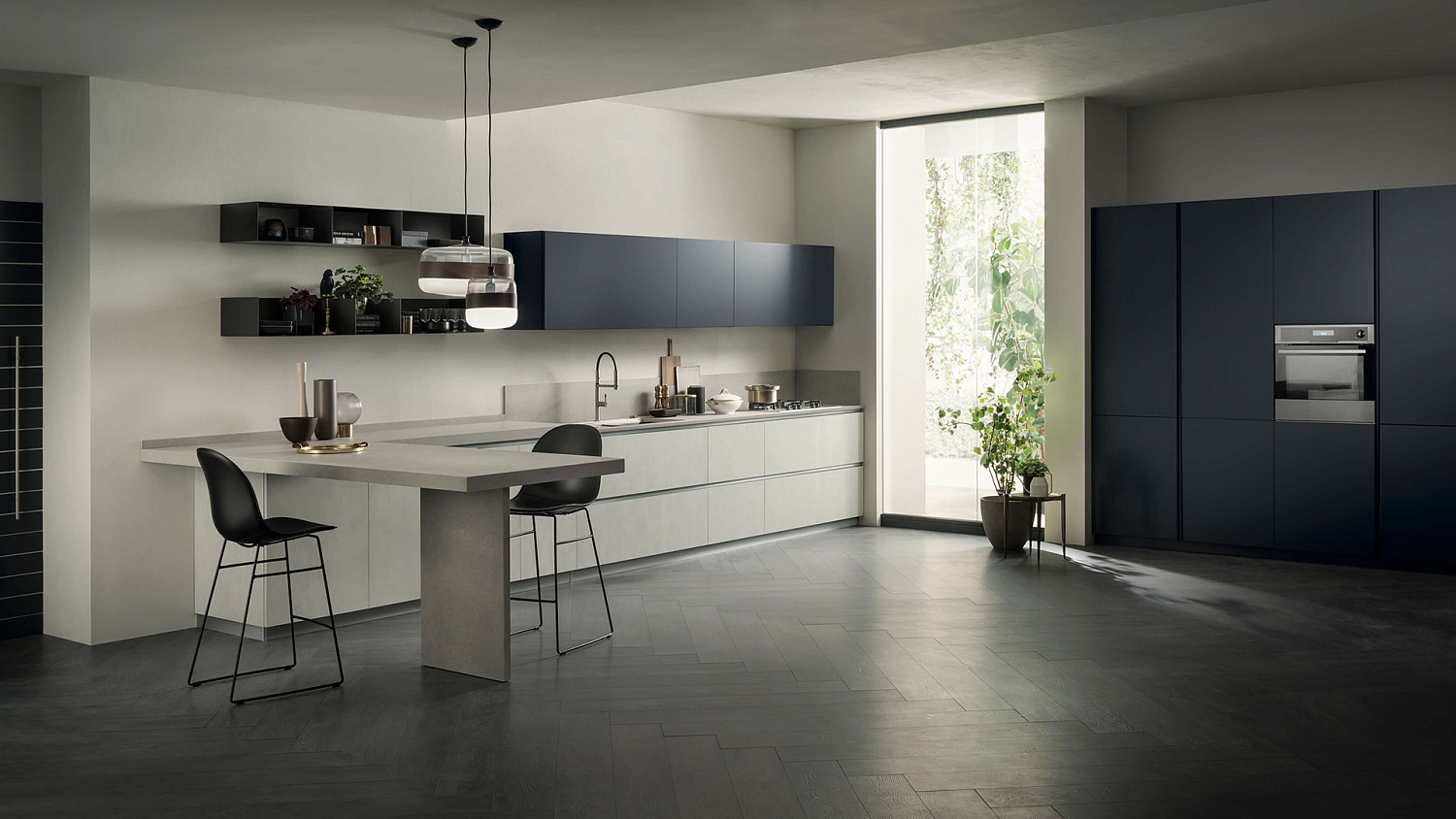Создайте современную, изысканную кухню с DeLinea Italy Scavolini. Создайте свой идеальный интерьер
