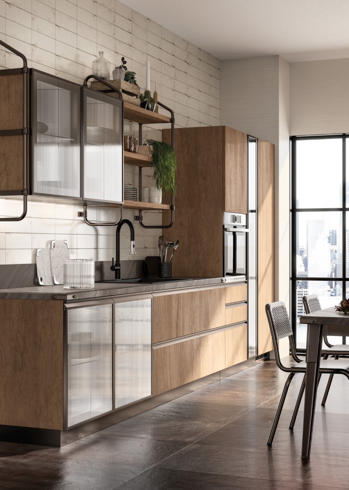 Кухня Diesel Open Workshop от Scavolini Италия