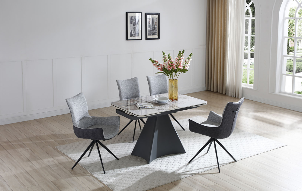 Стол раскладной Granada с керамической столешницей 120-180