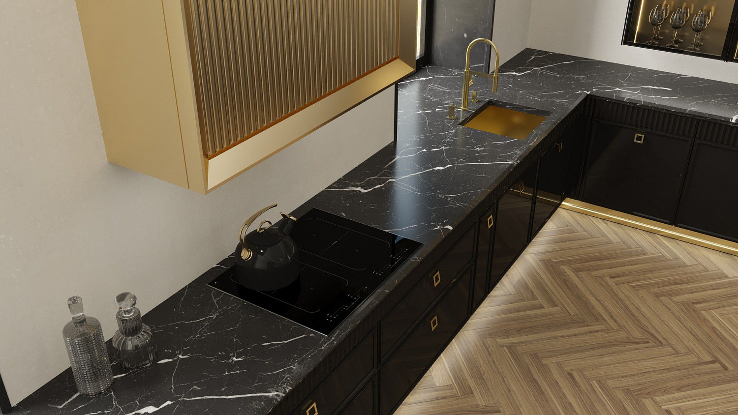 Кухня Bellagio Black