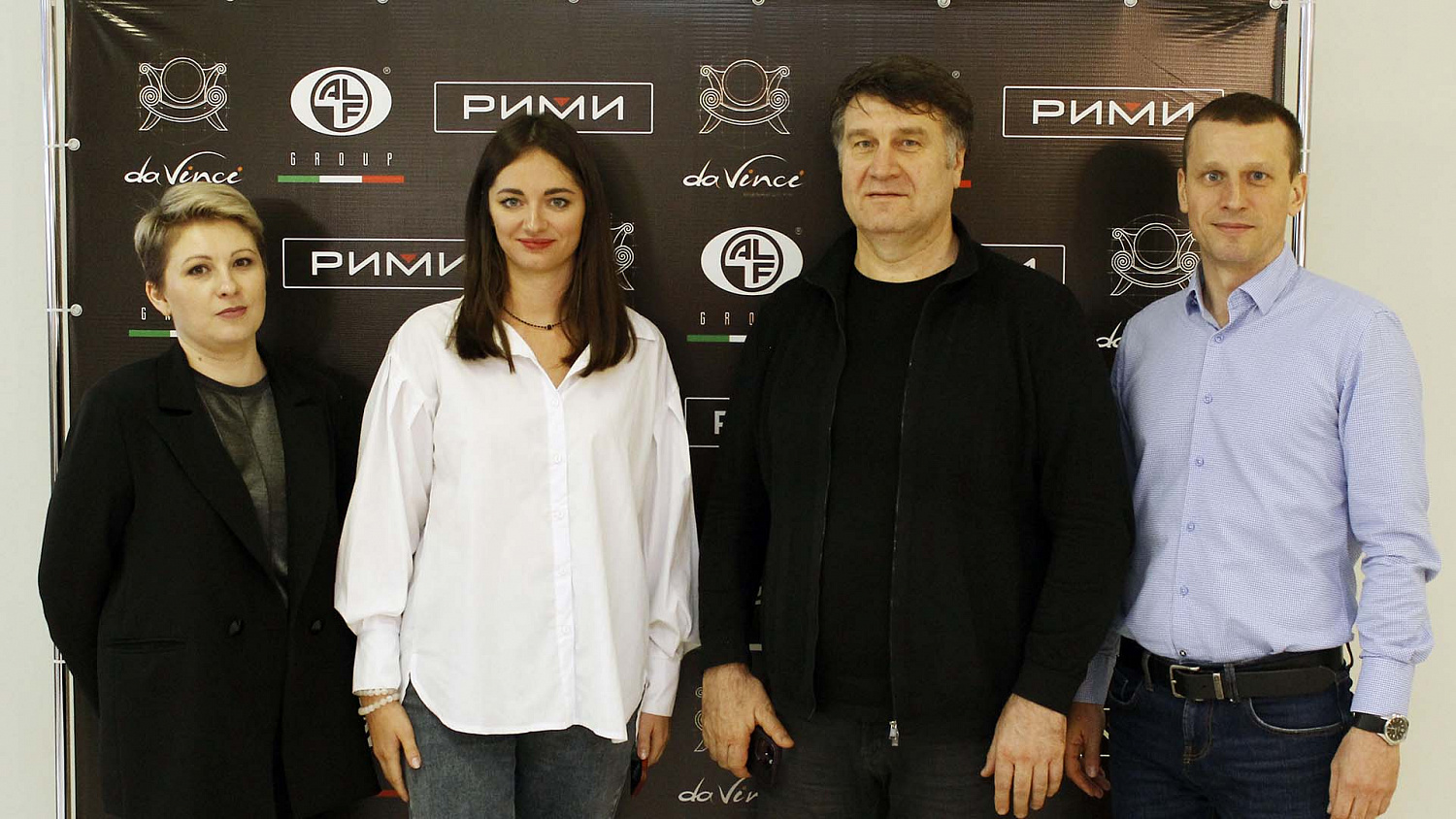 Открытие выставки Рими и ALF Group в салоне Da Vinci