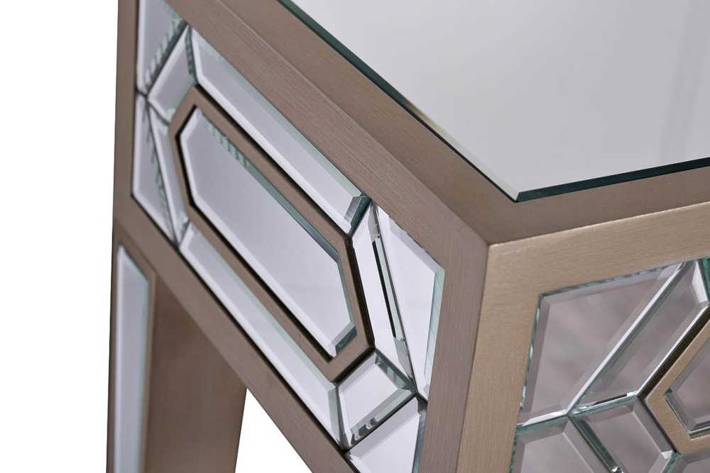 Консоль зеркальная  120*35*80см