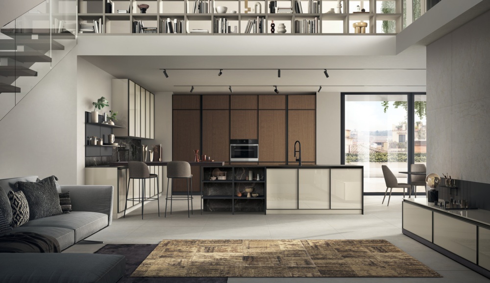 Кухня Jeometrica Италия Scavolini