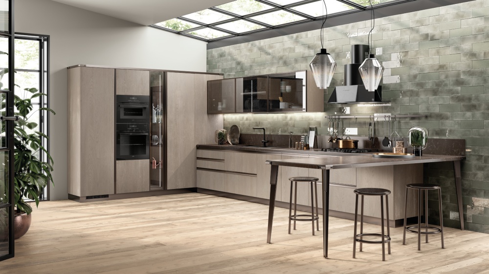 Кухня Diesel Open Workshop от Scavolini Италия