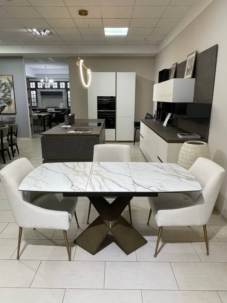 Стол Арт Деко обеденный T7703-1216 120(160)