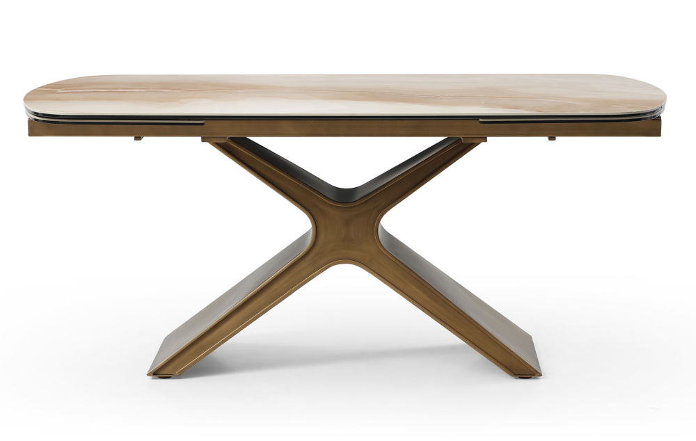 Стол раскладной Charlotta с керамической столешницей 180-260