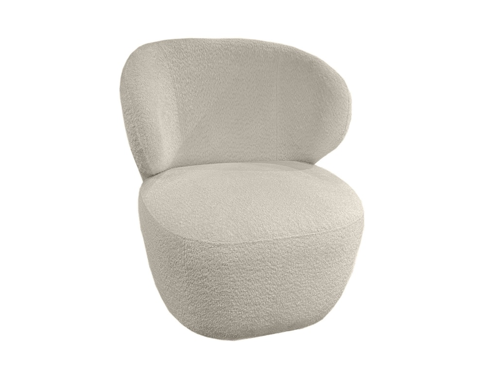 Кресло Холли в белом цвете