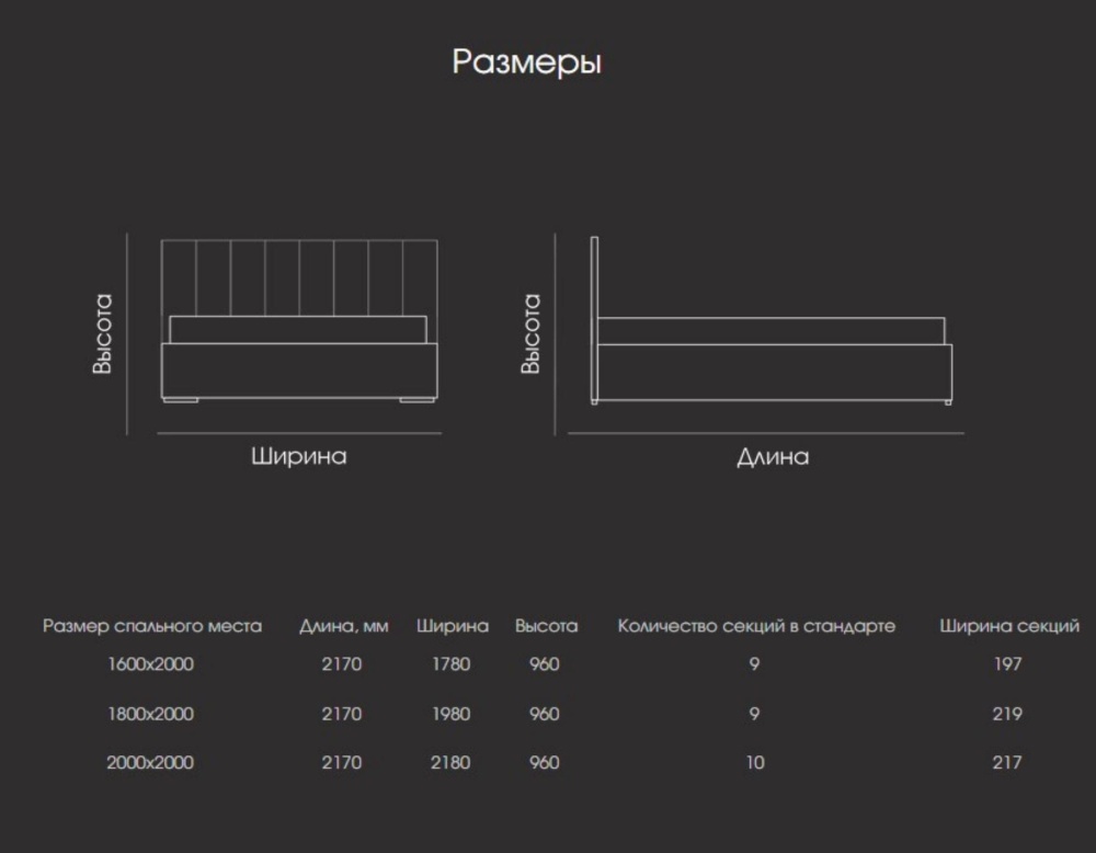 Кровать Precotto