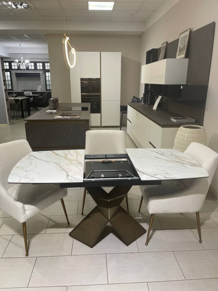 Стол Арт Деко обеденный T7703-1216 120(160)