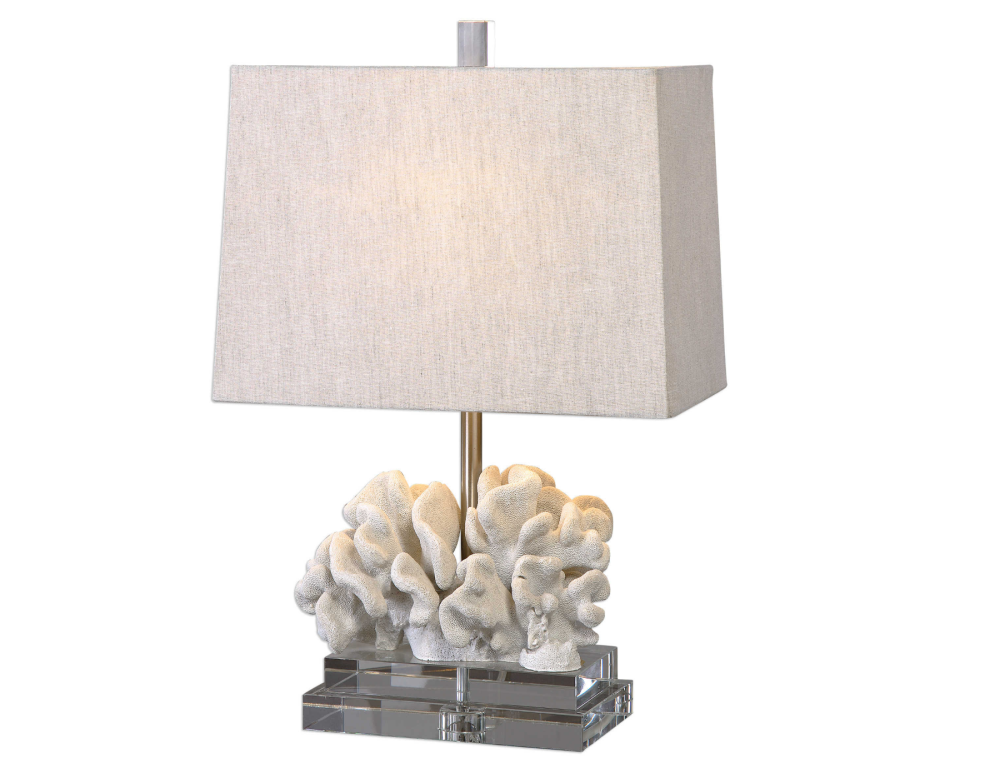 27176-1 настольная лампа CORAL Uttermost