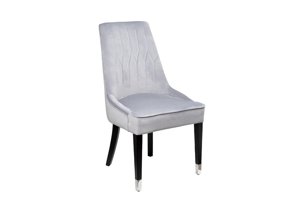 Стул Elegante велюр серо-голубой ELEGANTE-2K-СЕР.ГОЛУБ-Riv80