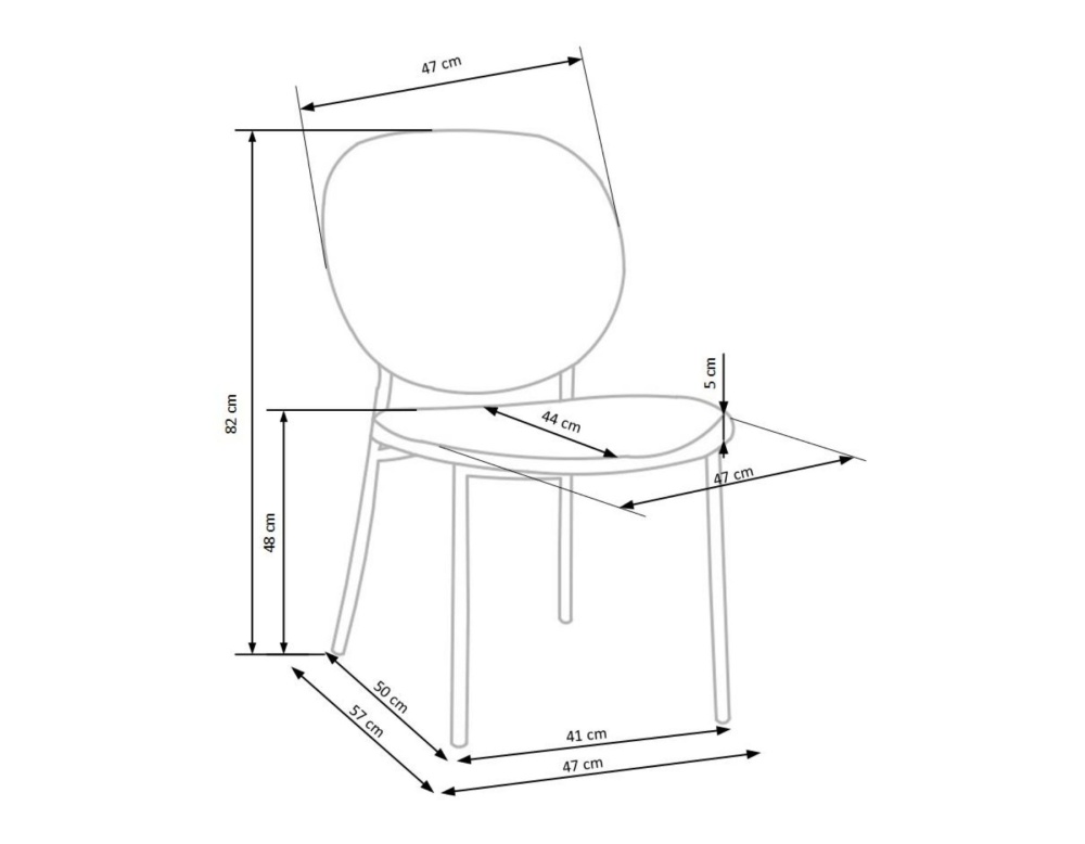 Стул HALMAR_SIGNAL K398