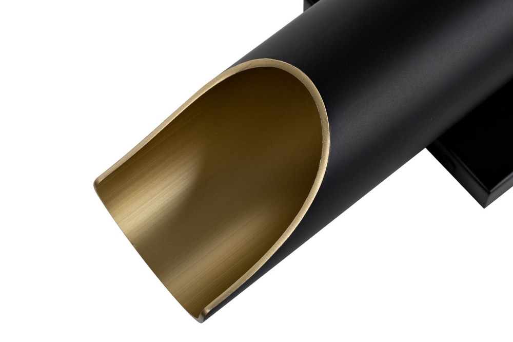 Бра металлическое черное/золотое 91GH-0021