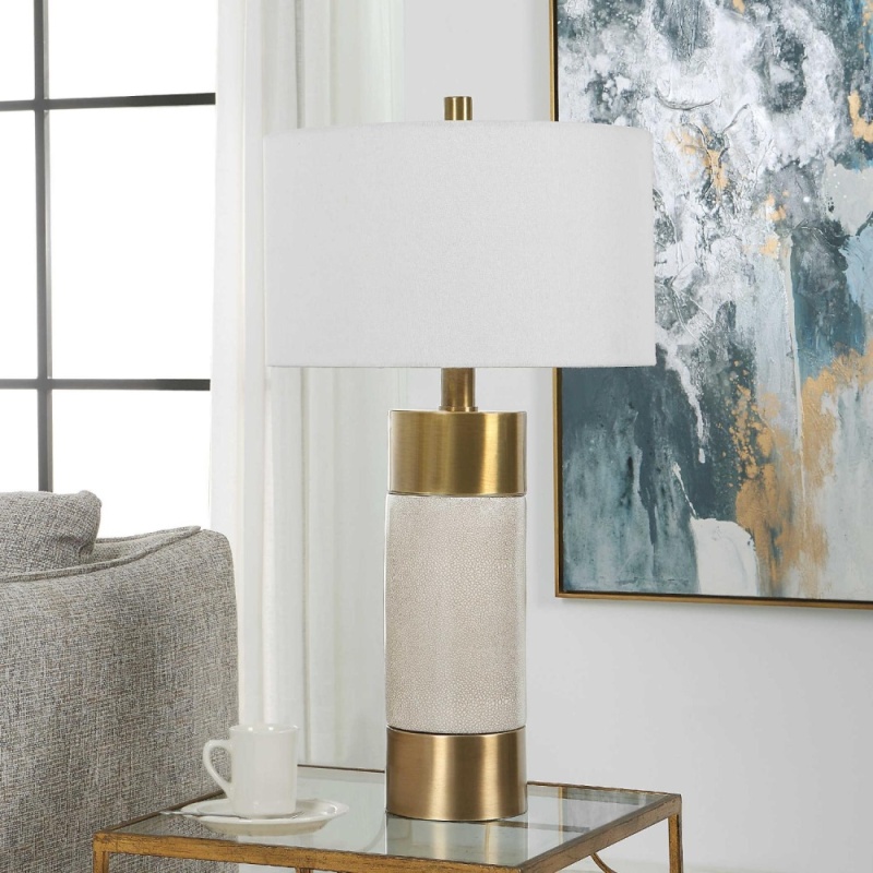 30124-1 настольная лампа ADELIA Uttermost