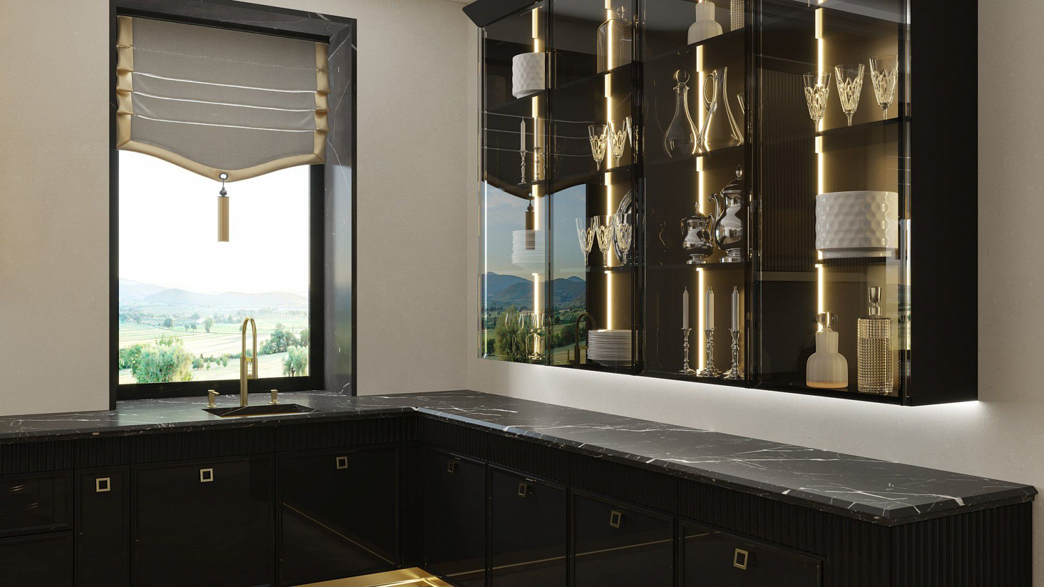 Кухня Bellagio Black