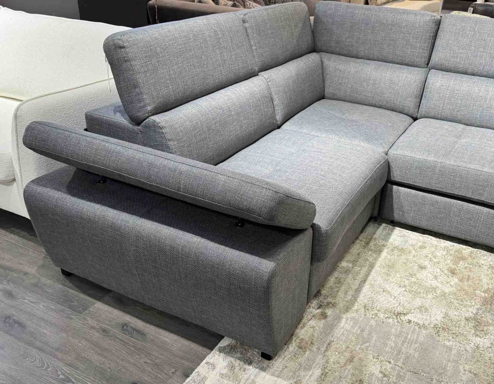 Диван модульный Лигурия в сером цвете