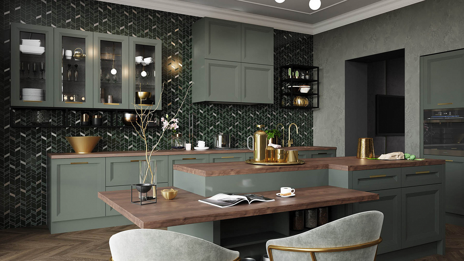 Кухня Фабиана получите роскошь за меньшие деньги 