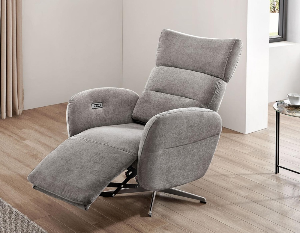 Кресло-реклайнер Star, серый