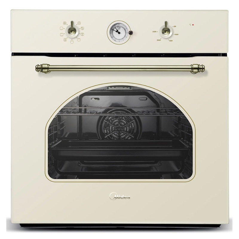 MIDEA Духовой шкаф МО58100RGI-B, кремовый