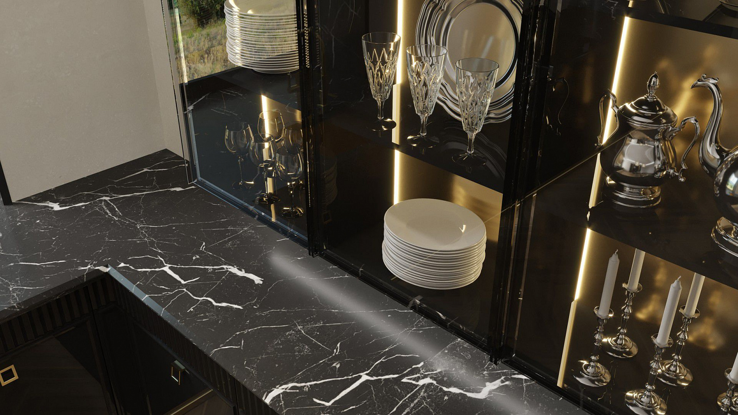 Кухня Bellagio Black