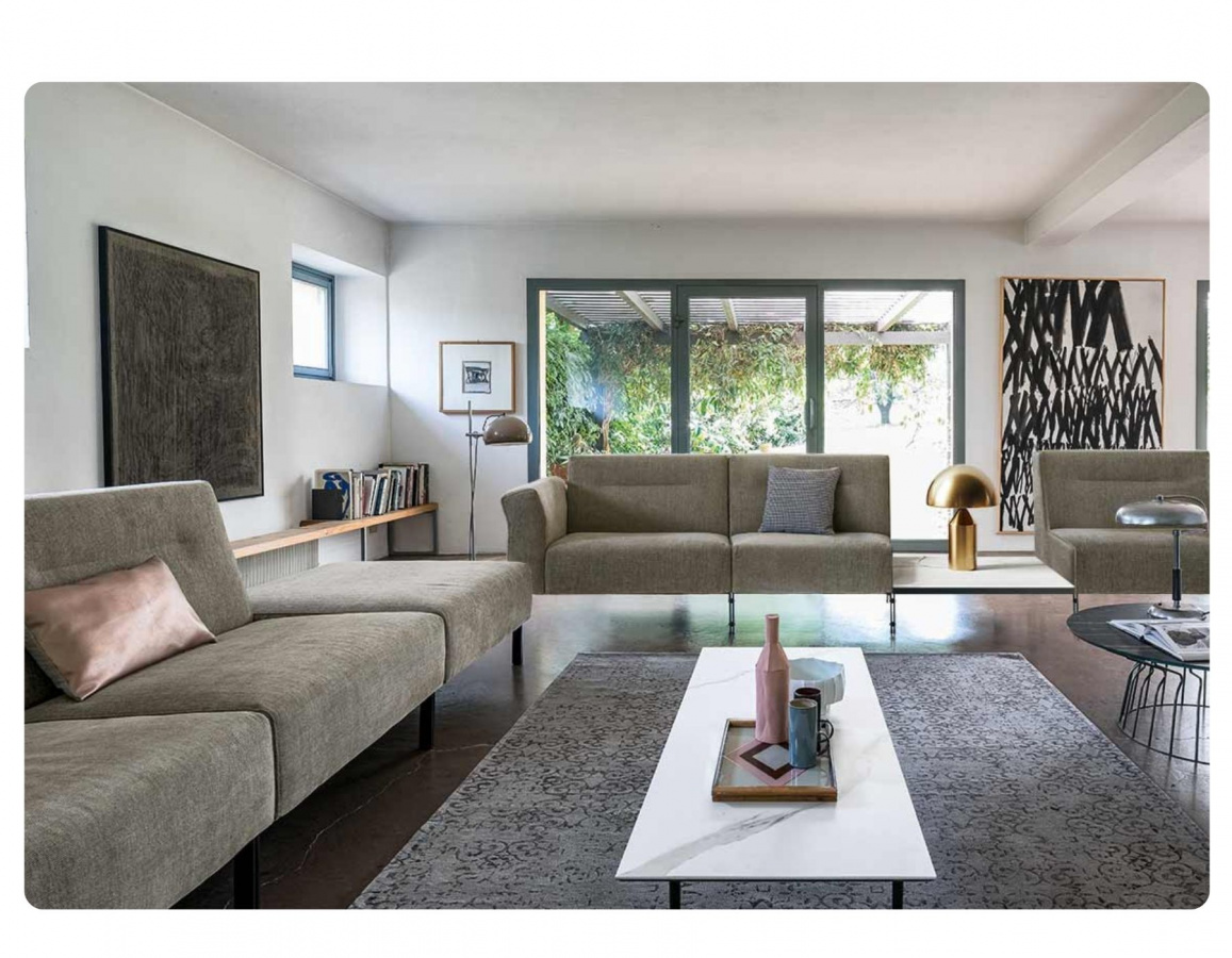 Диван Liko  фабрики Dallagnese