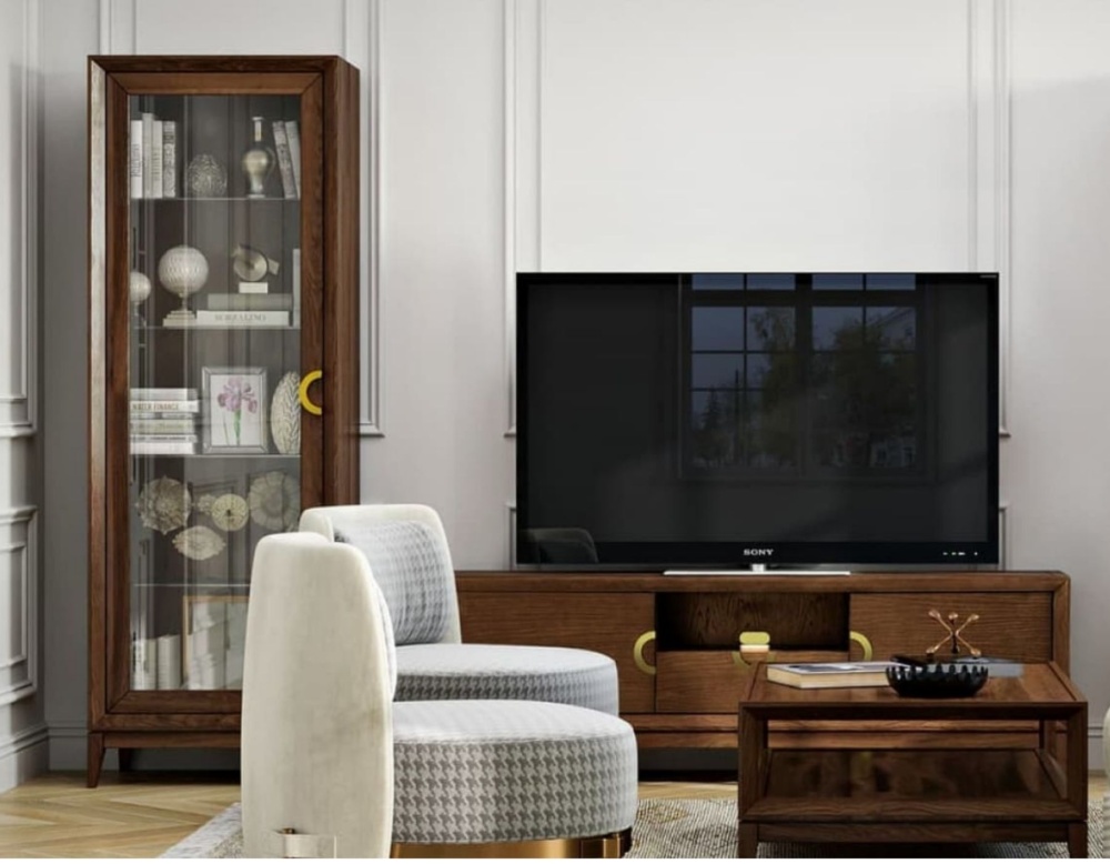 Витрина 1 дверная левая Тоскана Classico Italiano