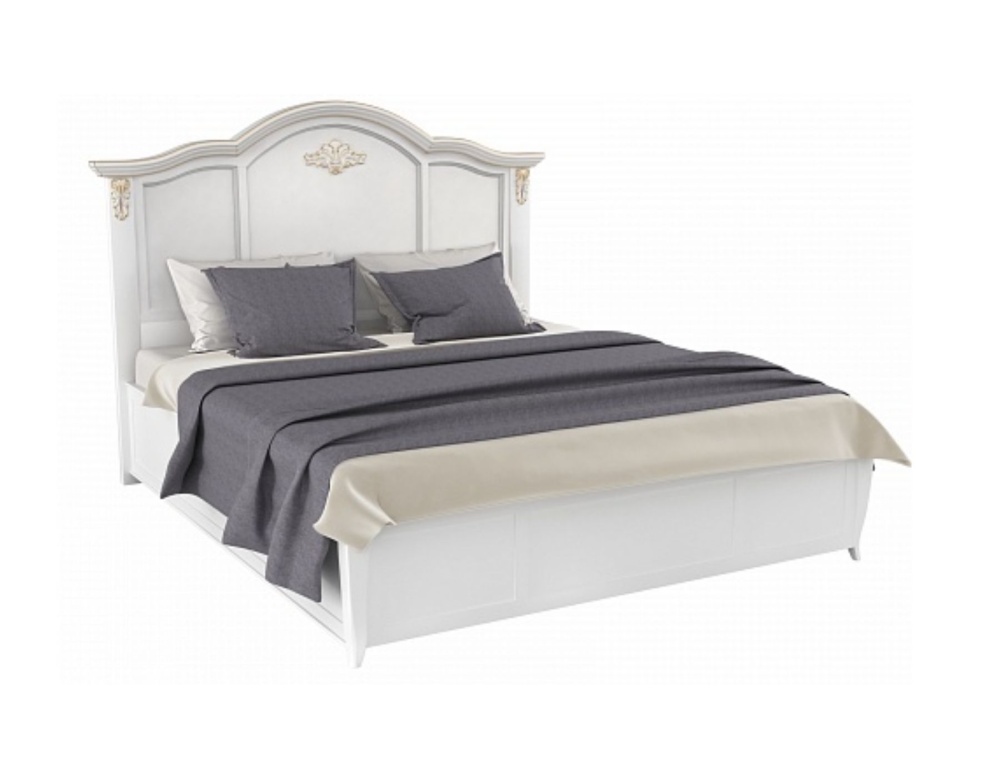 Кровать с мягким изголовьем и подъемным механизмом Тиволи