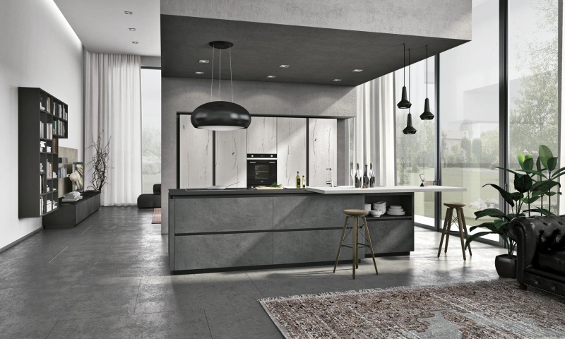Кухня Oltre Италия LUBE cucine