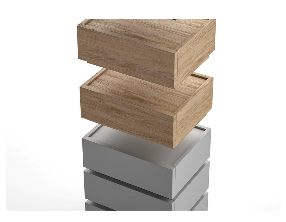 Комод и тумба Super фабрики Dallagnese