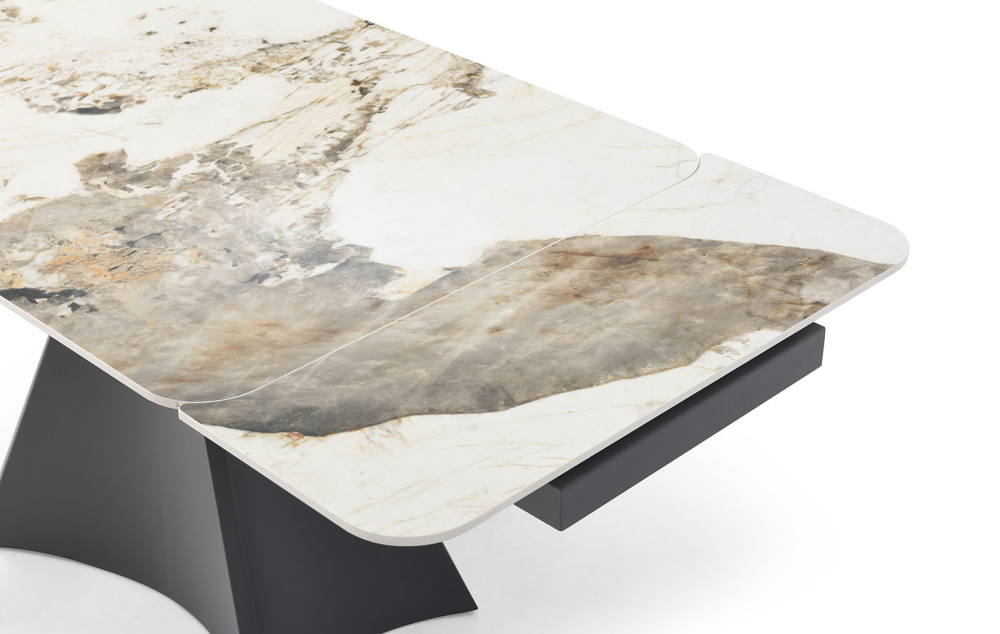 Стол раскладной Granada с керамической столешницей 120-180