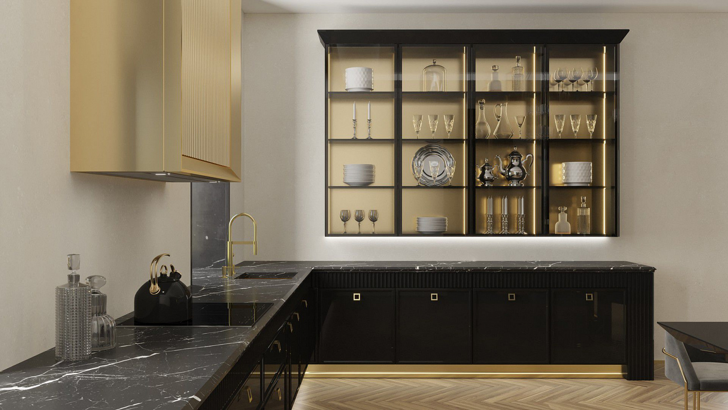 Кухня Bellagio Black