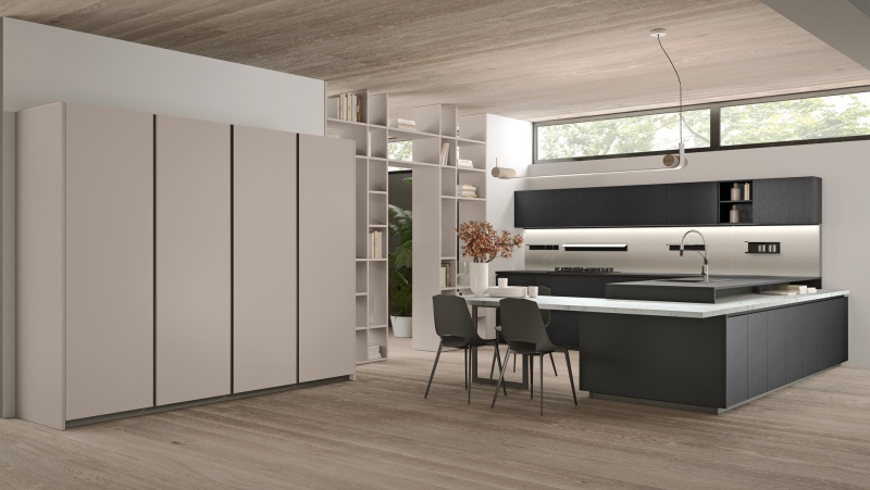 Итальянская Кухня на Заказ Immagina фабрики Lube Cucine 